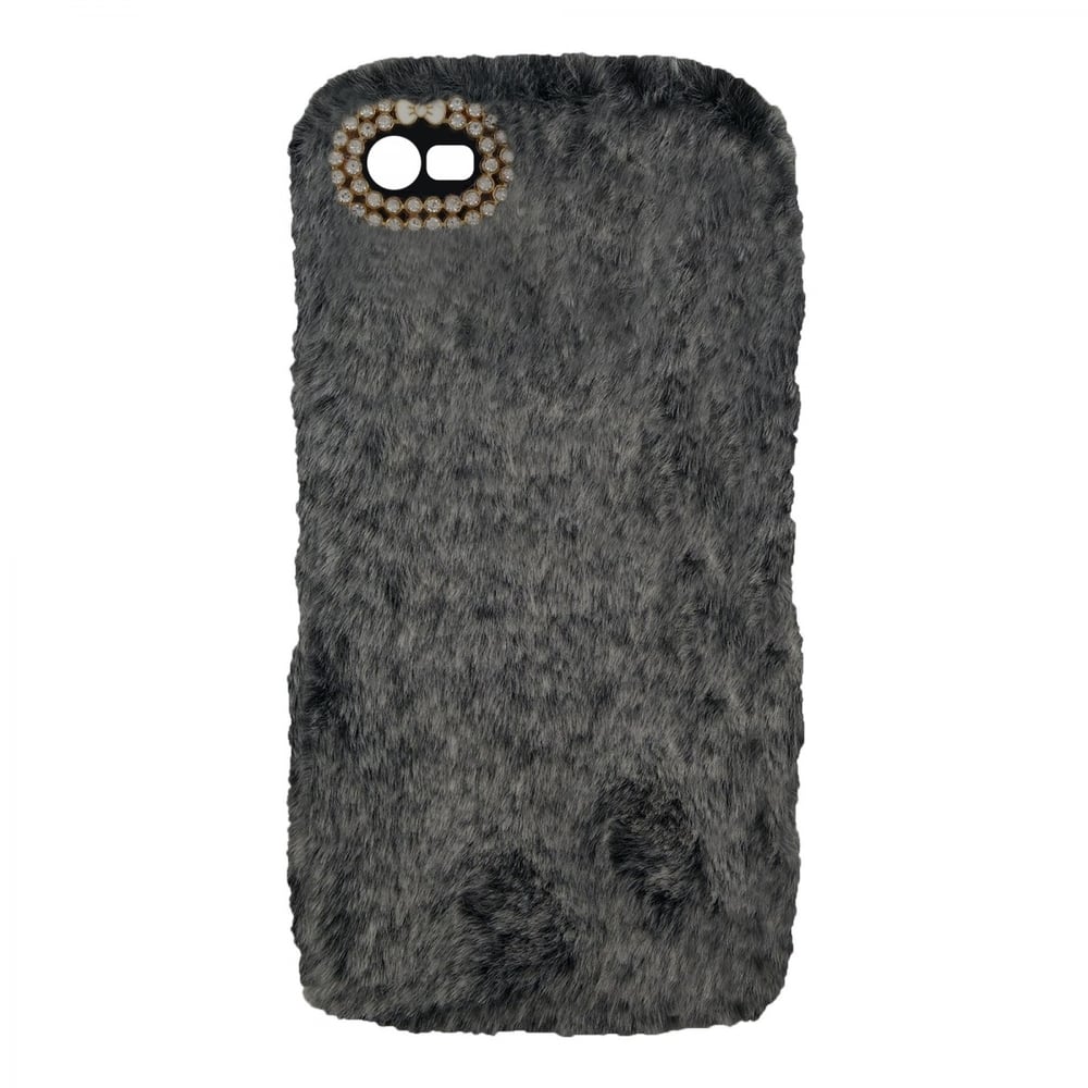 Nettech Apple iPhone 8 Uyumlu Peluş Arka Koruma Kılıf VR-13029