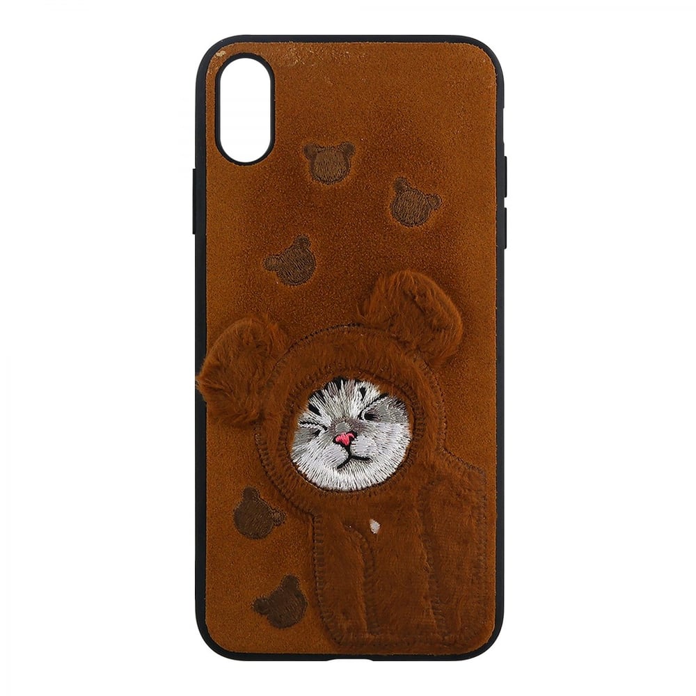 Nettech Apple iPhone XS Max Uyumlu Arka Koruma Arka Koruma Kılıf VR-12928
