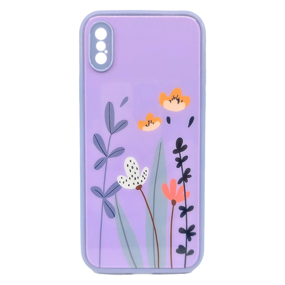 Nettech Apple iPhone XS Max Uyumlu Laser Baskı Desenli Arka Koruma Kılıf NT-87850