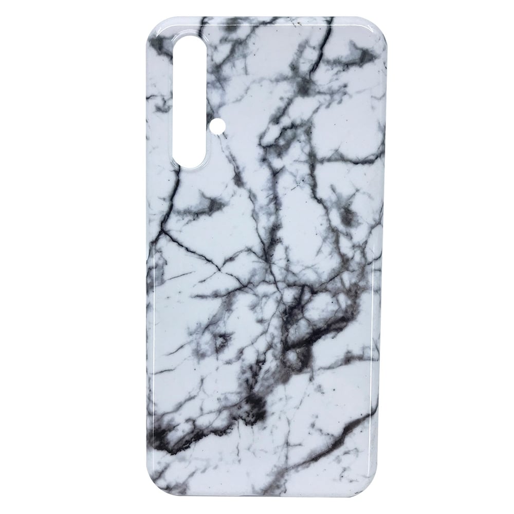 Nettech Huawei Nova 5T Uyumlu Mermer Desenli Arka Koruma Kılıf NT-81587