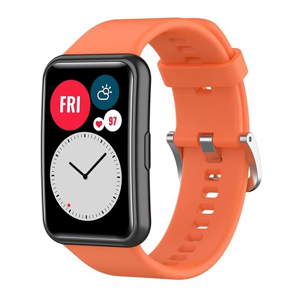 Nettech Huawei Watch Fit Mini Uyumlu Silikon Kordon NT-96829