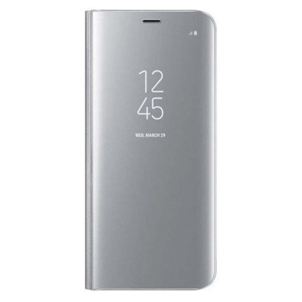 Nettech Huawei Y7 2019 Uyumlu Clear View Aynalı Kapaklı Kılıf NT-85394