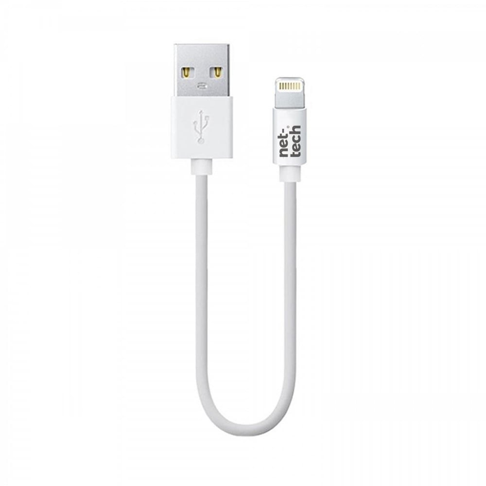 Nettech NT-26 Plastik 20 Cm Lightning Şarj ve Data Kablosu NT-27419