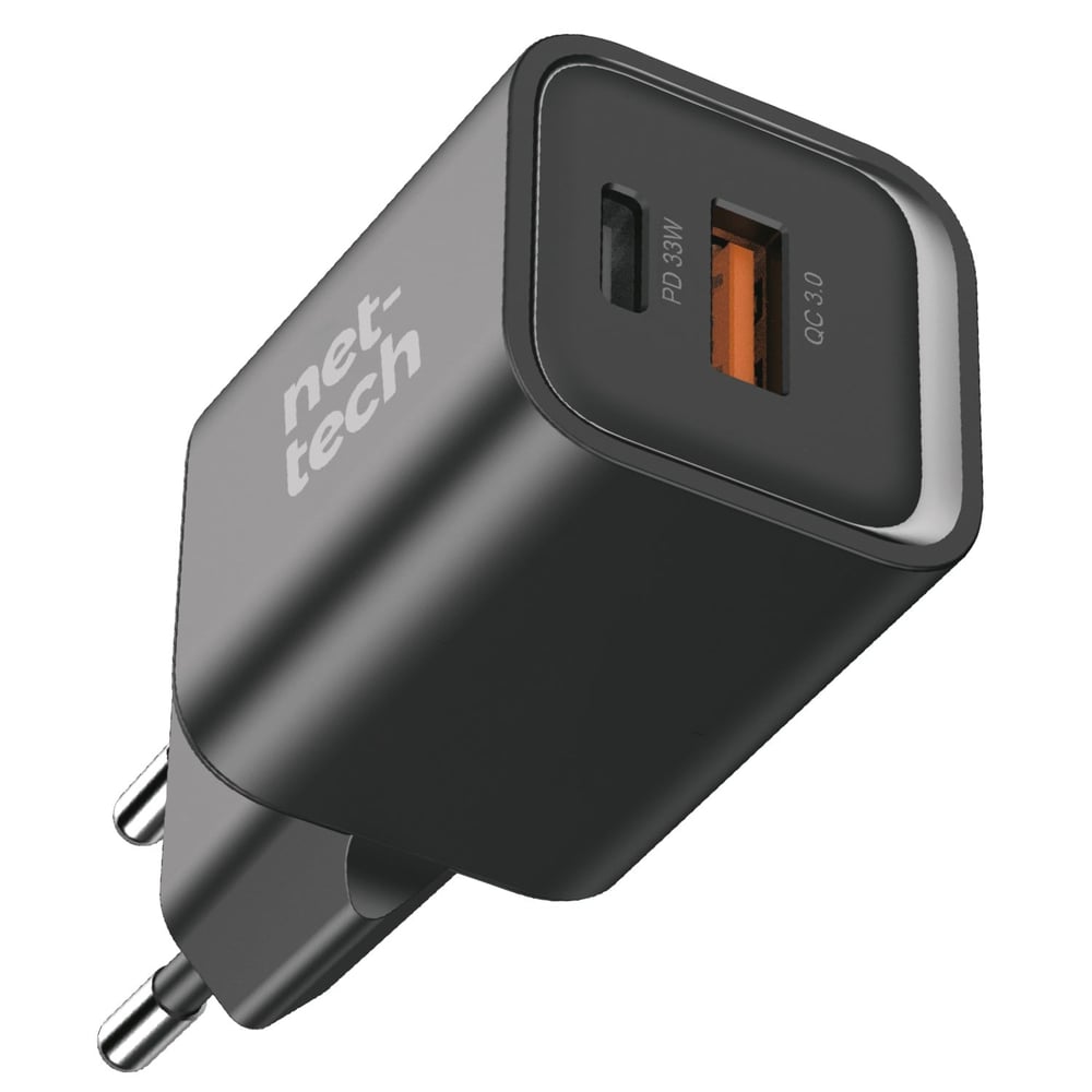 Nettech NT-HCH07 33W GaN PD+QC Şarj Aleti NT-HCH07