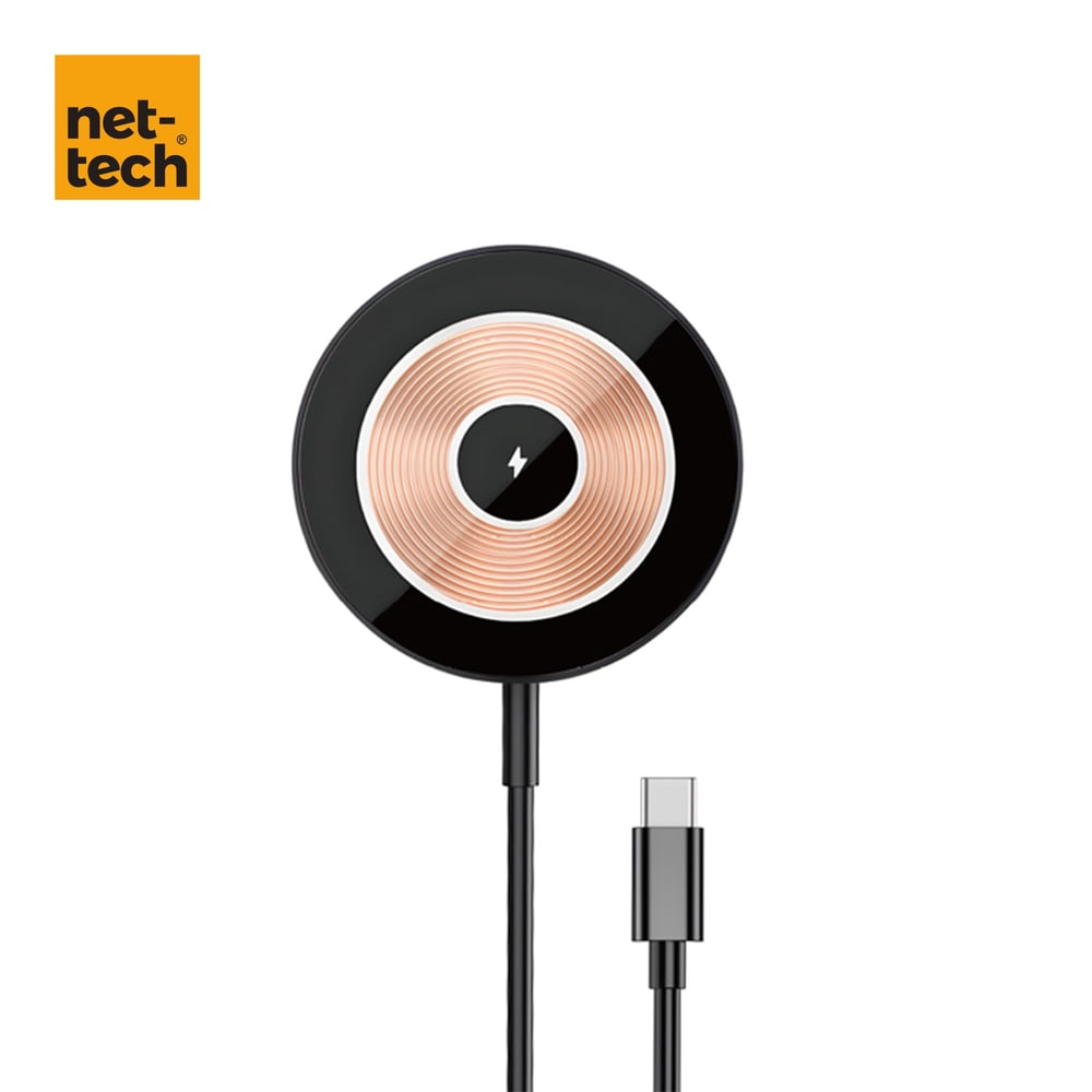 Nettech NT-WCH06 PD Magsafe 15W Kablosuz Wireless Şarj NT-WCH06