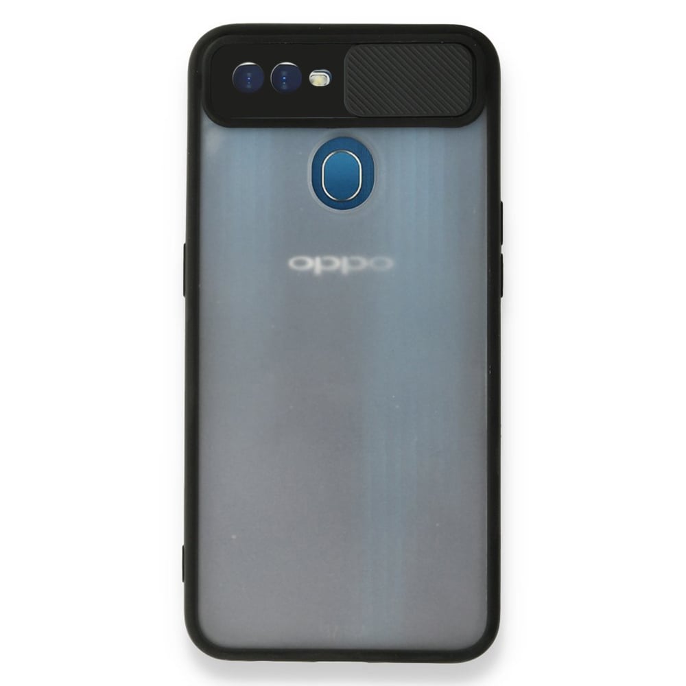 Nettech Oppo A5s Uyumlu Platin Kamera Kızaklı Arka Koruma Kılıf NT-86883