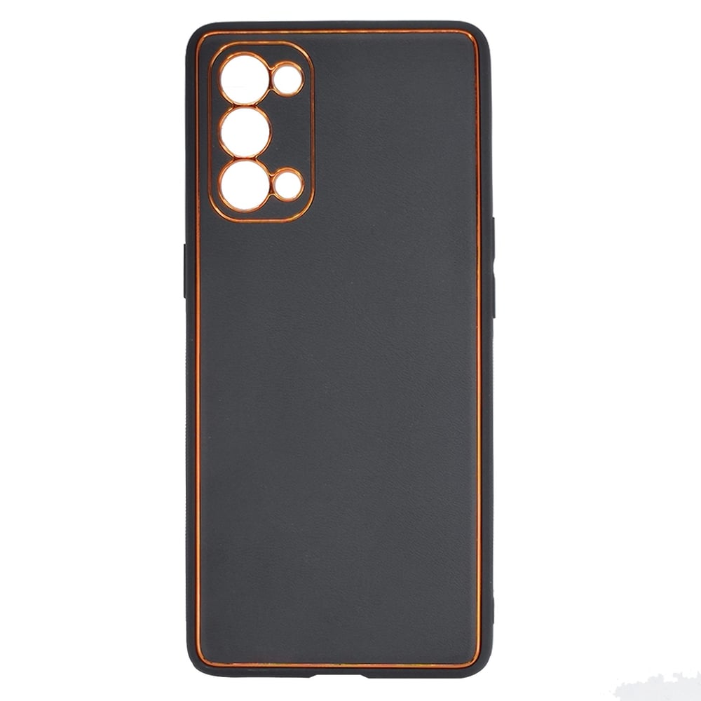 Nettech Oppo Reno 5 Pro Uyumlu Coco Leather Seri Arka Koruma Kılıf NT-93620