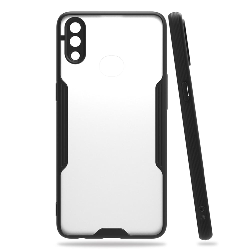 Nettech Samsung Galaxy A10S Uyumlu Platin Seri Arka Koruma Kılıf NT-86307