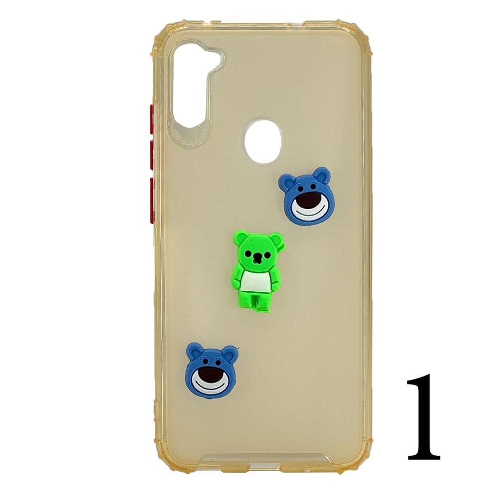 Nettech Samsung Galaxy A11 Uyumlu Maskot Seri Arka Koruma Kılıf NT-106284