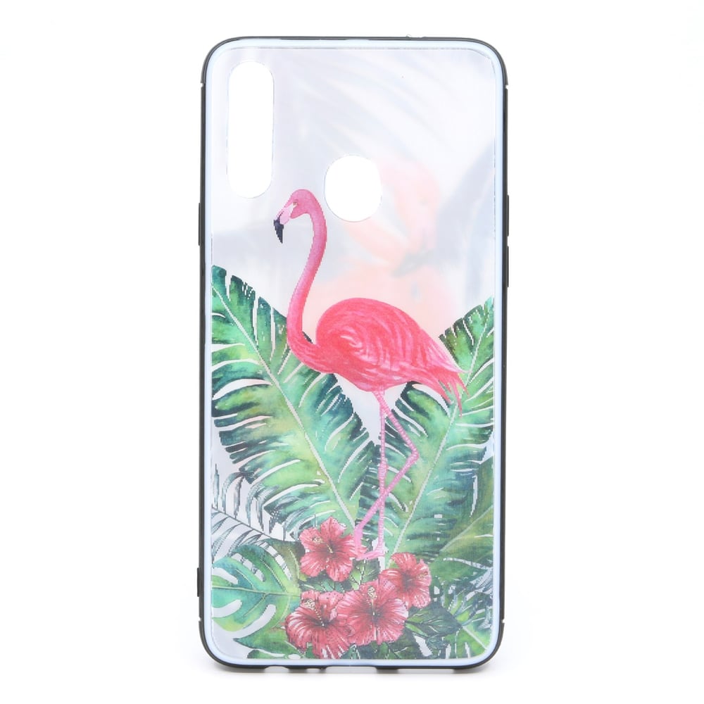 Nettech Samsung Galaxy A20S Uyumlu Çiçek Desenli Arka Koruma Kılıf NT-79715