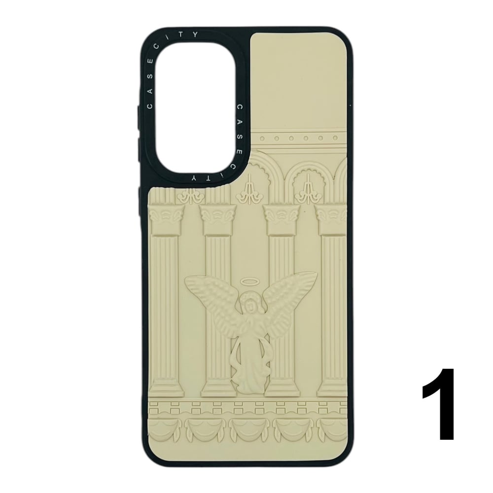 Nettech Samsung Galaxy A26 Uyumlu Casetify Kabartmalı Arka Koruma Kılıf NT-115264
