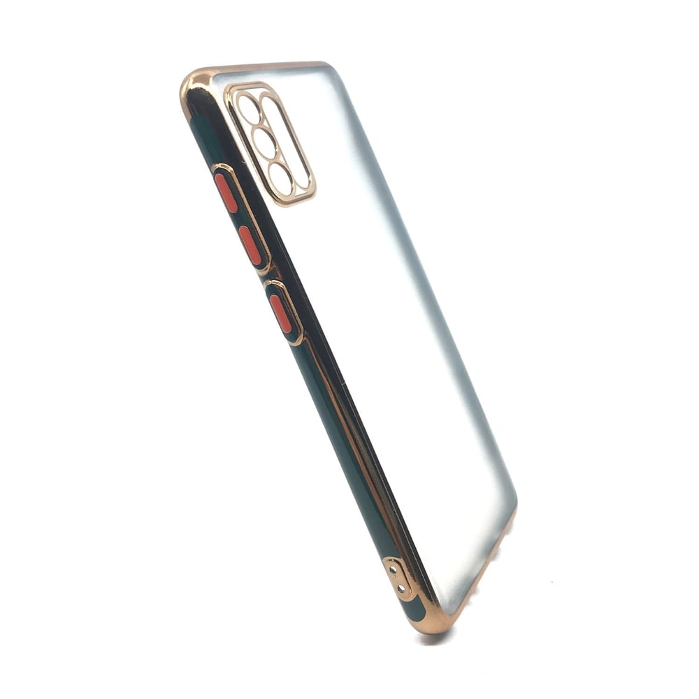 Nettech Samsung Galaxy A31 Uyumlu Renkli Kenar Zone Seri Arka Koruma Kılıf NT-91169