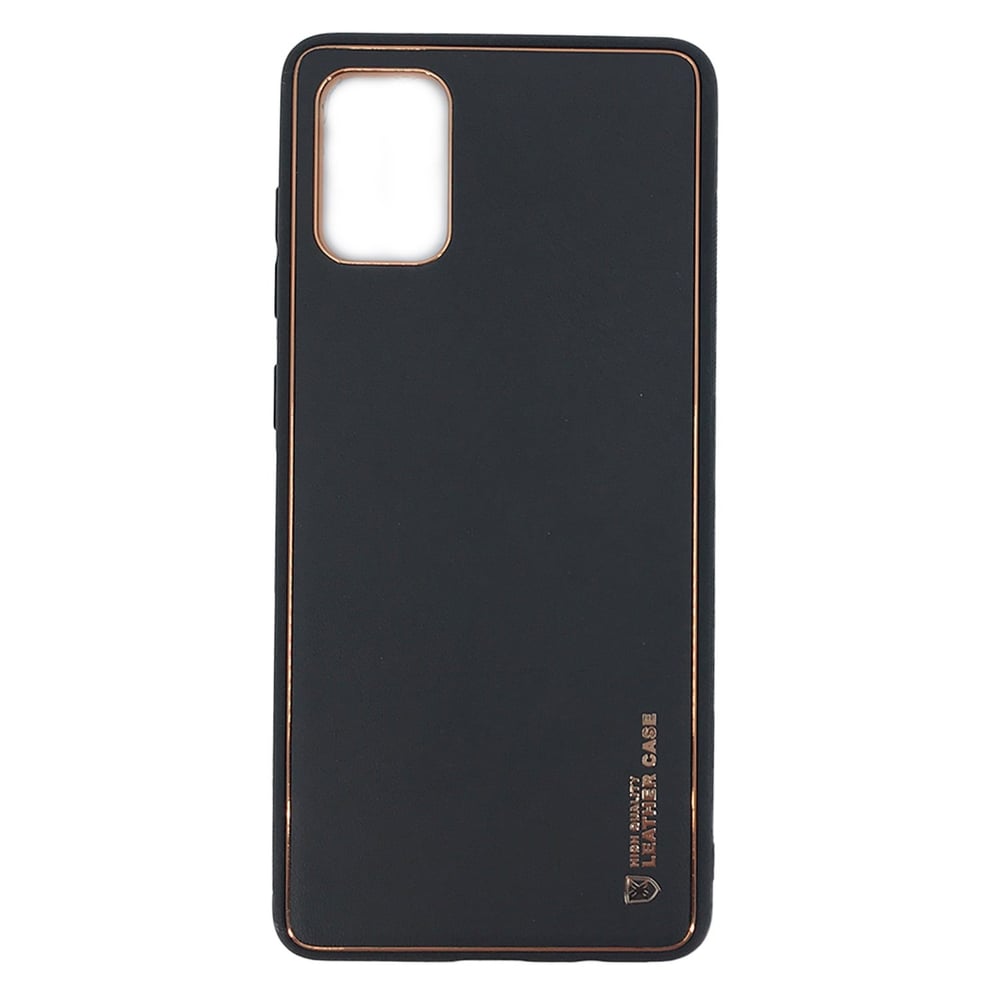 Nettech Samsung Galaxy A71 Uyumlu Coco Leather Seri Arka Koruma Kılıf NT-90487