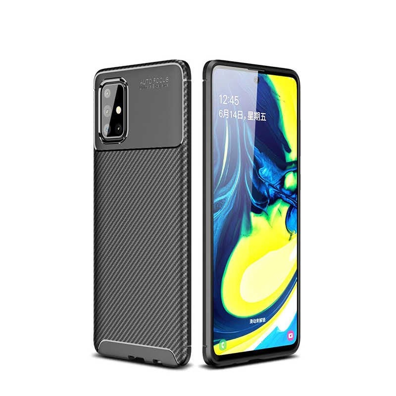 Nettech Samsung Galaxy A71 Uyumlu Negro Seri Arka Koruma Kılıf NT-81329