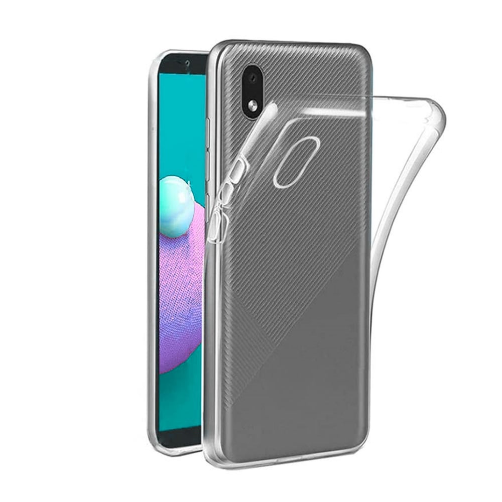 Nettech Samsung Galaxy M01 Core Uyumlu Tıpalı Şeffaf Seri Arka Koruma Kılıf NT-82274