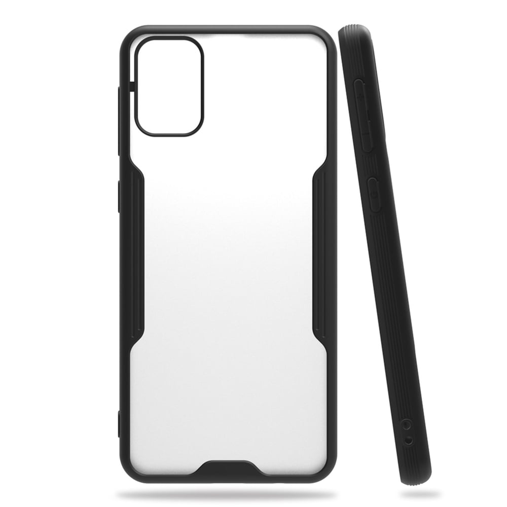 Nettech Samsung Galaxy M21 Uyumlu Platin Seri Arka Koruma Kılıf NT-86367