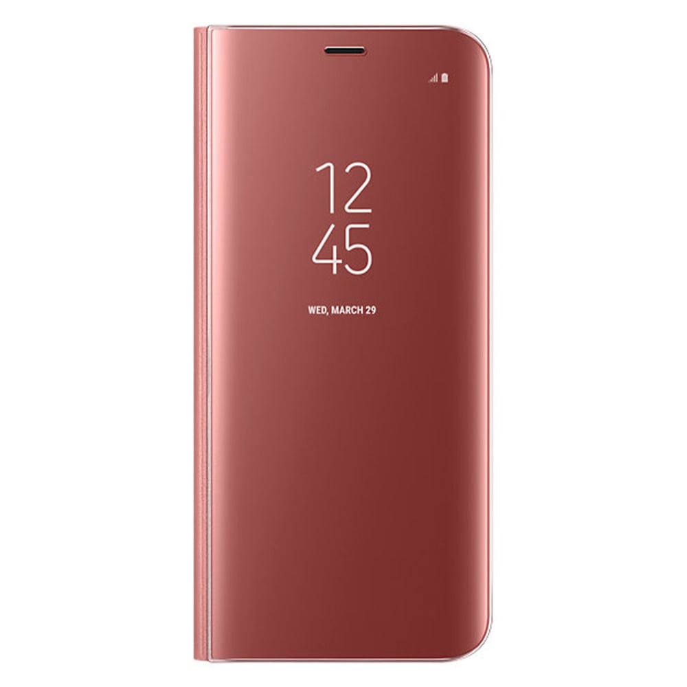 Nettech Samsung Galaxy M30 Uyumlu Clear View Aynalı Kapaklı Kılıf NT-85402
