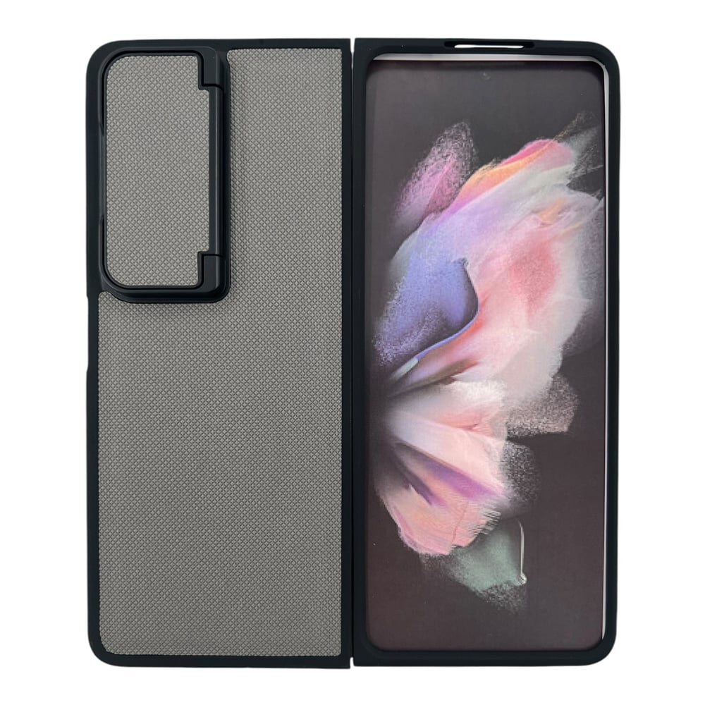 Nettech Samsung Galaxy Z Fold 4 Uyumlu Manyetik Standlı Seri Arka Koruma Kılıf NT-111529