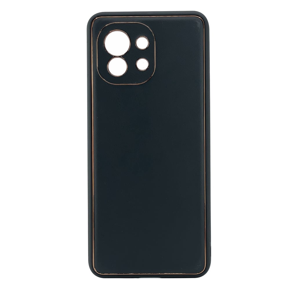 Nettech Xiaomi Mi 11 Uyumlu Coco Leather Seri Arka Koruma Kılıf NT-99670