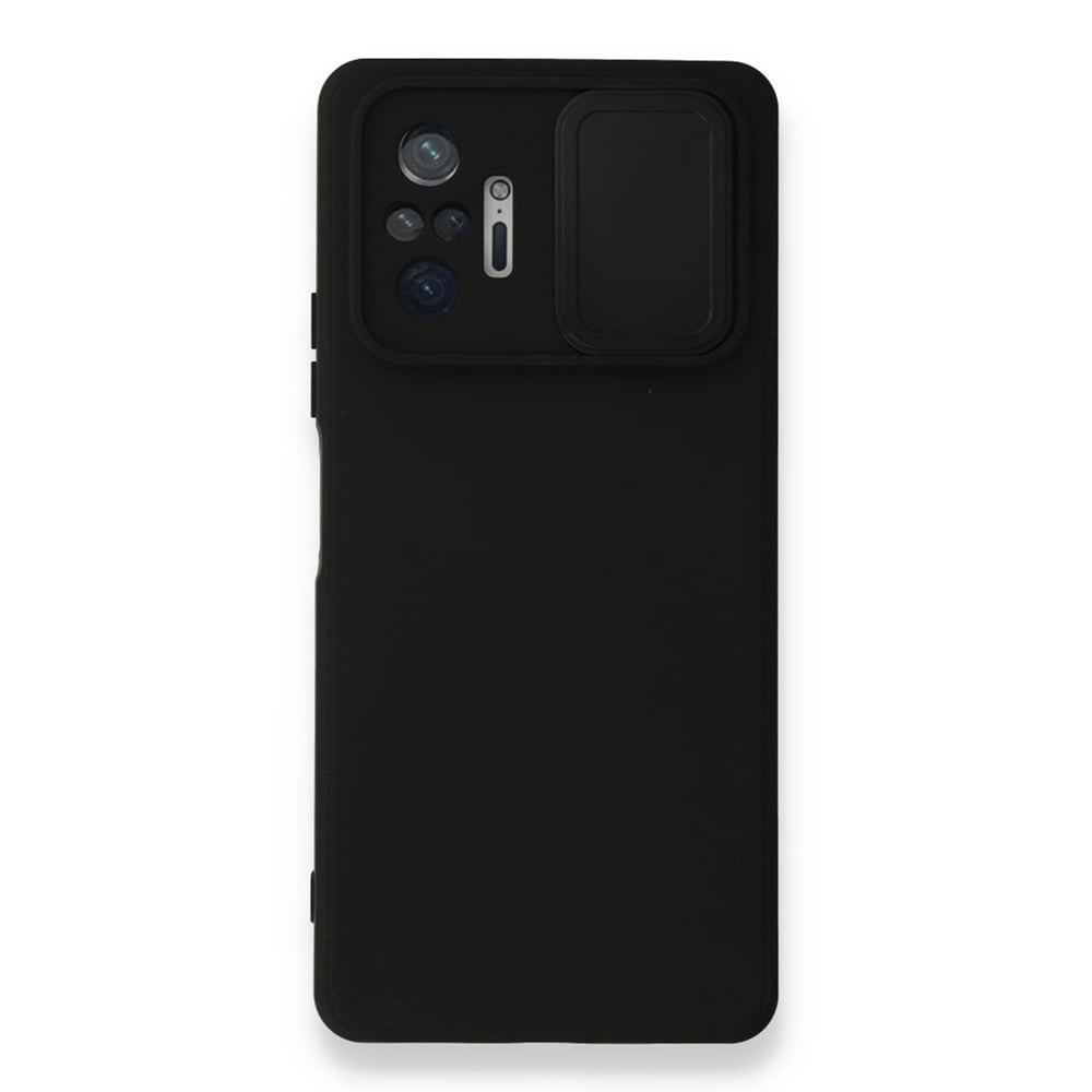 Nettech Xiaomi Redmi Note 10 Pro 4G Uyumlu Kızaklı Kamera Korumalı Arka Koruma Kılıf NT-87159