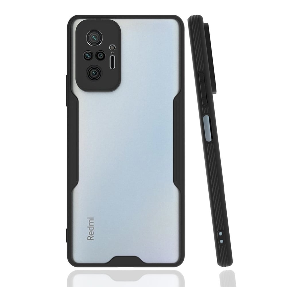 Nettech Xiaomi Redmi Note 10 Pro 4G Uyumlu Platin Seri Arka Koruma Kılıf NT-86475