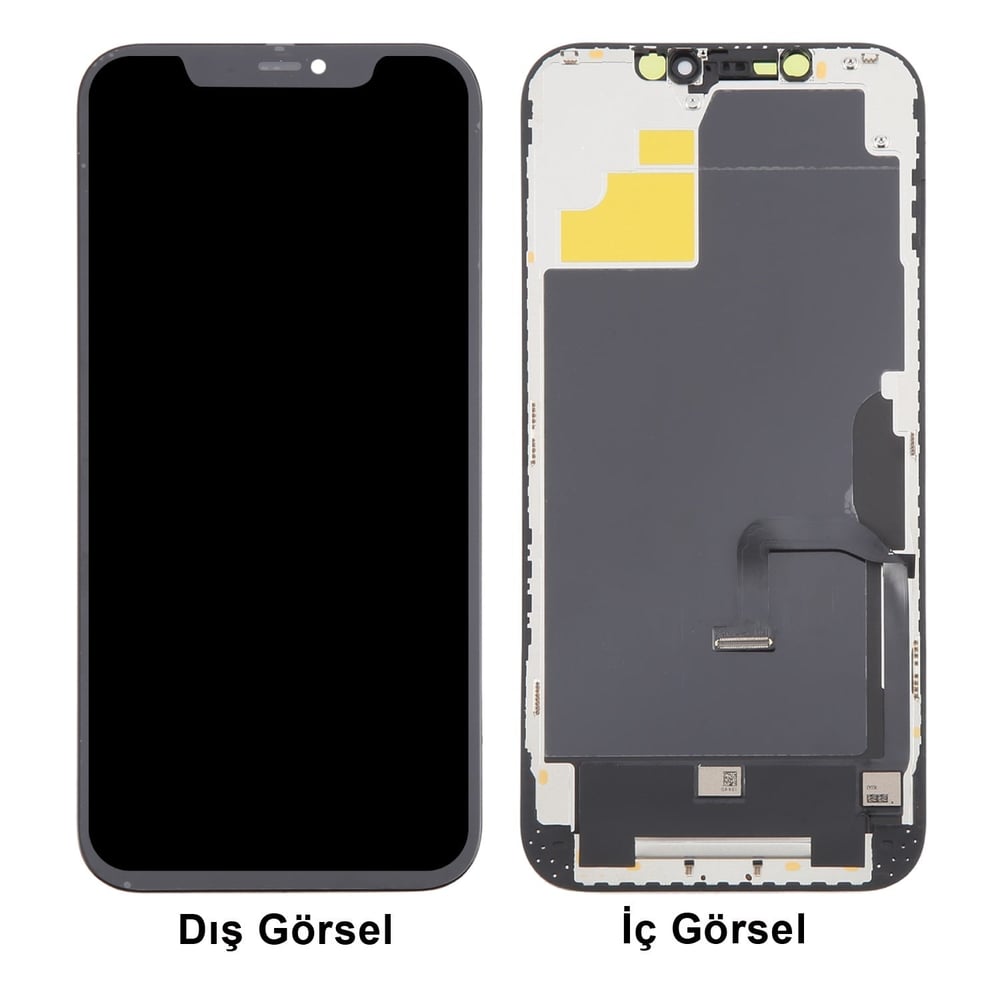 Teknonet Apple iPhone 12 Pro Max Uyumlu Diagnostics Lcd+Dokunmatik+Çıtalı NT-116403