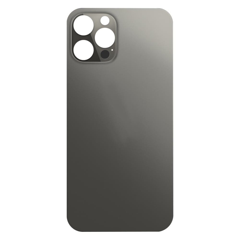 Teknonet Apple iPhone 12 Pro Uyumlu Geniş Kamera Camlı Batarya Kapağı NT-83851