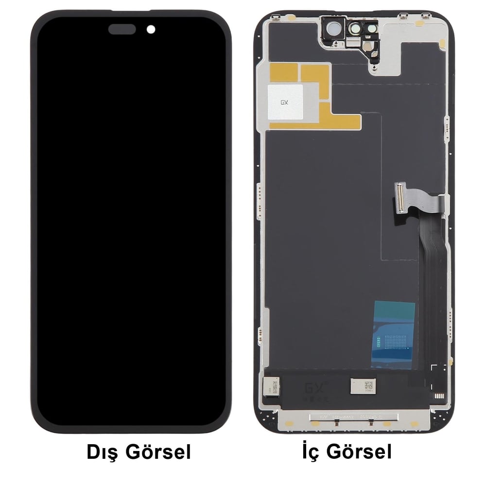 Teknonet Apple iPhone 14 Pro Max Uyumlu GX Oled Lcd+Dokunmatik+Çıtalı NT-110188