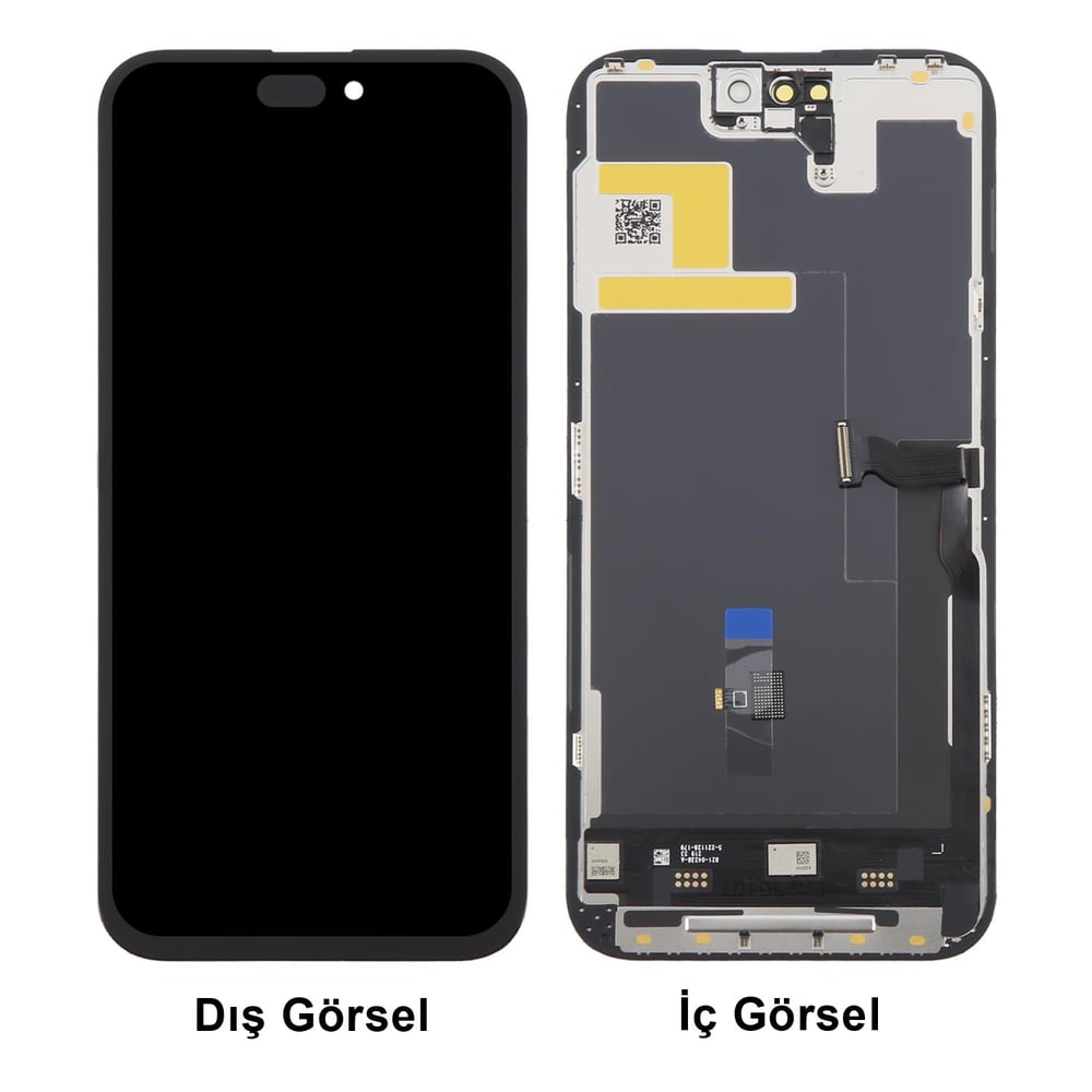 Teknonet Apple iPhone 14 Pro Max Uyumlu Diagnostics Lcd+Dokunmatik+Çıtalı NT-116409