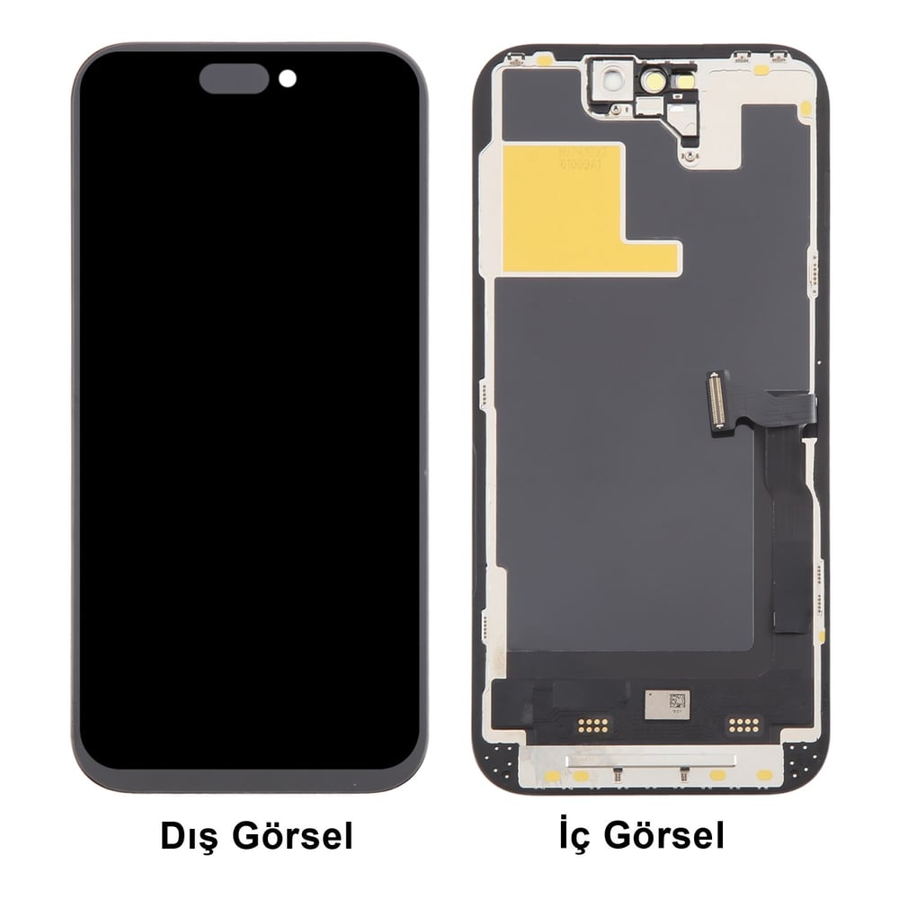 Teknonet Apple iPhone 14 Pro Uyumlu Diagnostics Lcd+Dokunmatik+Çıtalı NT-116408