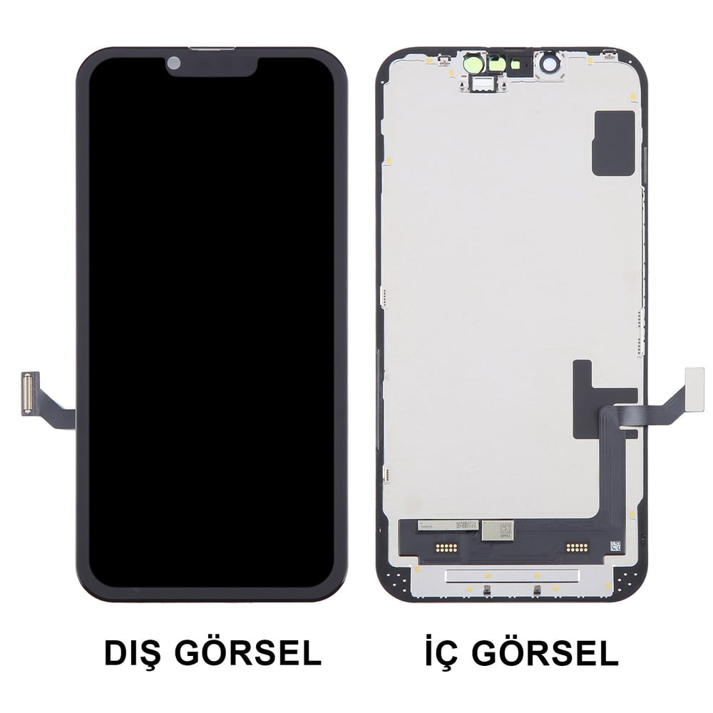 Teknonet Apple iPhone 14 Uyumlu Glw Fhd Lcd+Dokunmatik+Çıtalı NT-108153