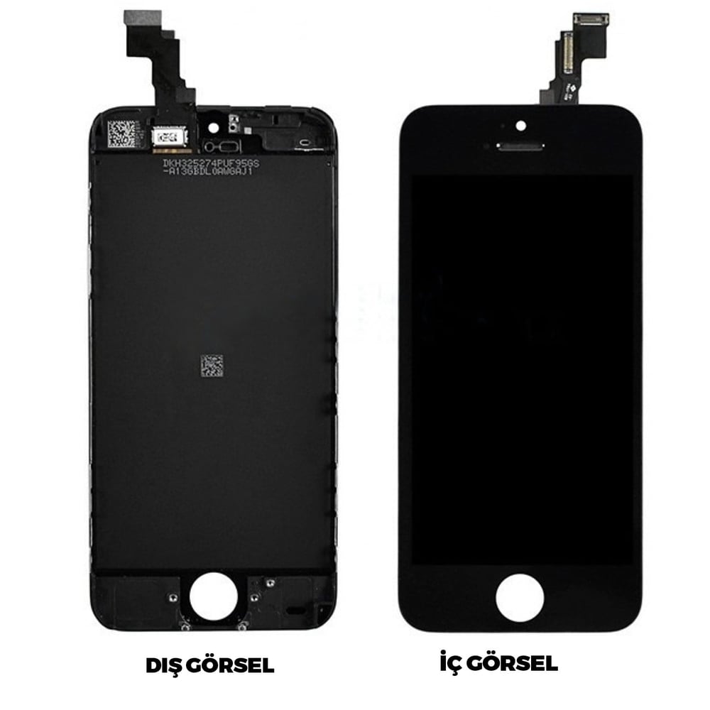 Teknonet Apple iPhone 5C Uyumlu AAA Kalite Lcd+Dokunmatik+Çıtalı VR-17977