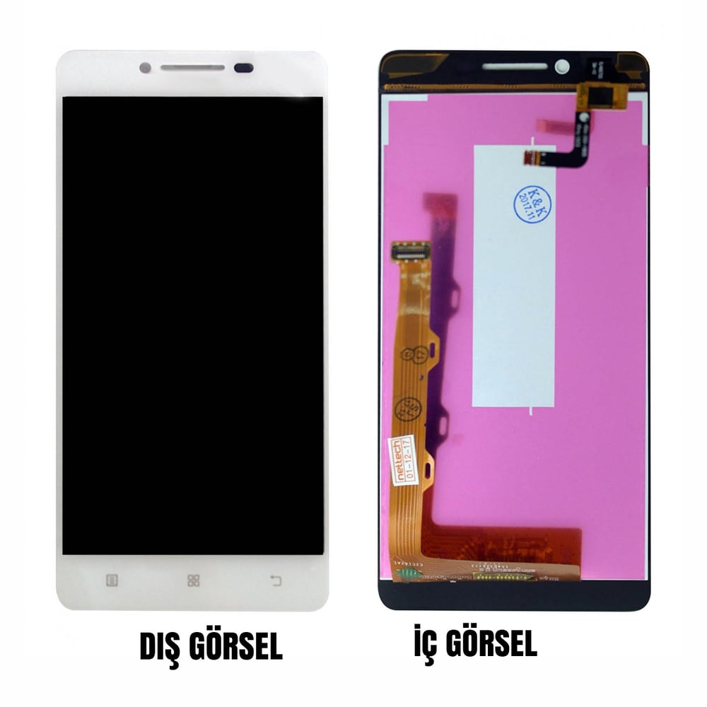 Teknonet Lenovo A6000 Uyumlu Org Lcd+Dokunmatik VR-4646