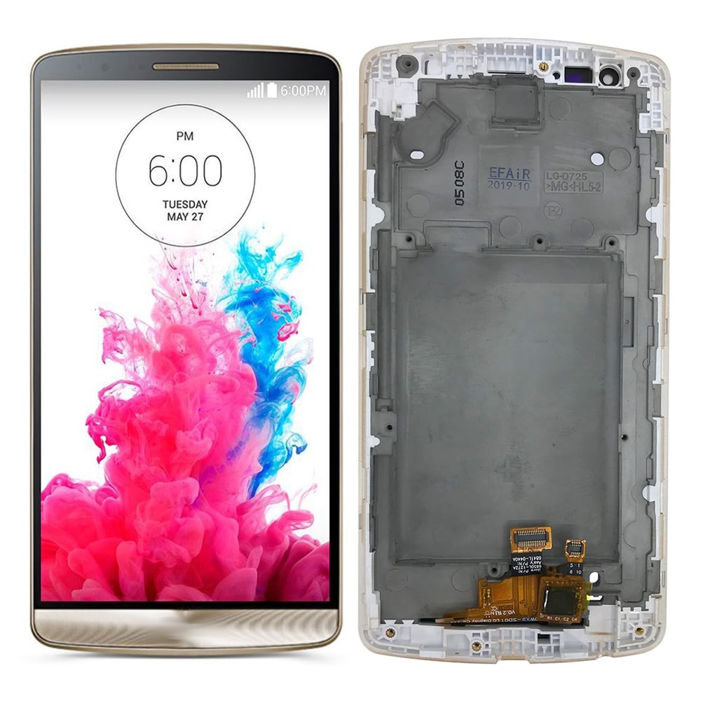 Teknonet LG G3 Mini Uyumlu Org Lcd+Dokunmatik+Çıtalı VR-2664