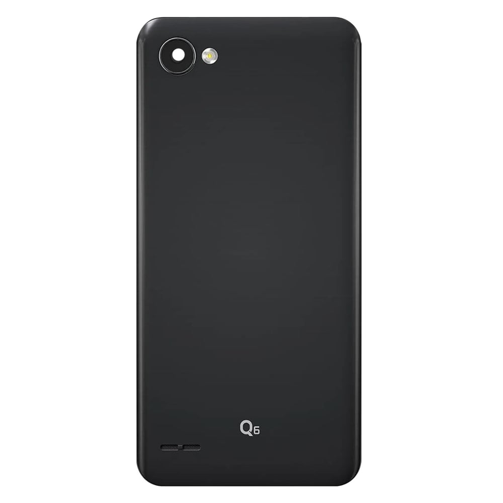 Teknonet LG Q6 Uyumlu Kamera Camlı Batarya Kapağı NT-84406