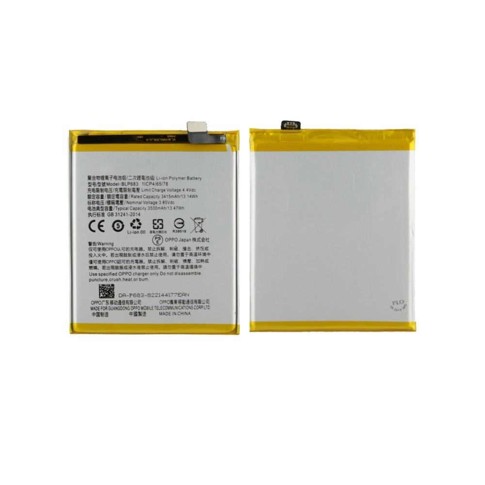 Teknonet Oppo Ax7 Uyumlu Nettech BLP-683 4100 mAh Batarya NT-31575