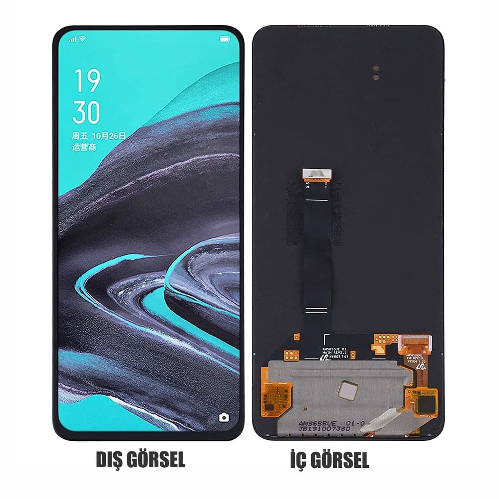Teknonet Oppo Reno 2 Uyumlu Org Lcd+Dokunmatik NT-78832