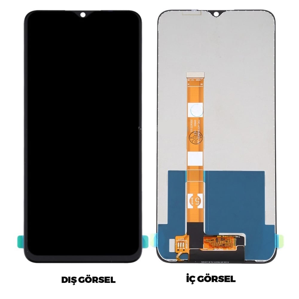 Teknonet Realme C11 4G Uyumlu Org Lcd+Dokunmatik NT-89559