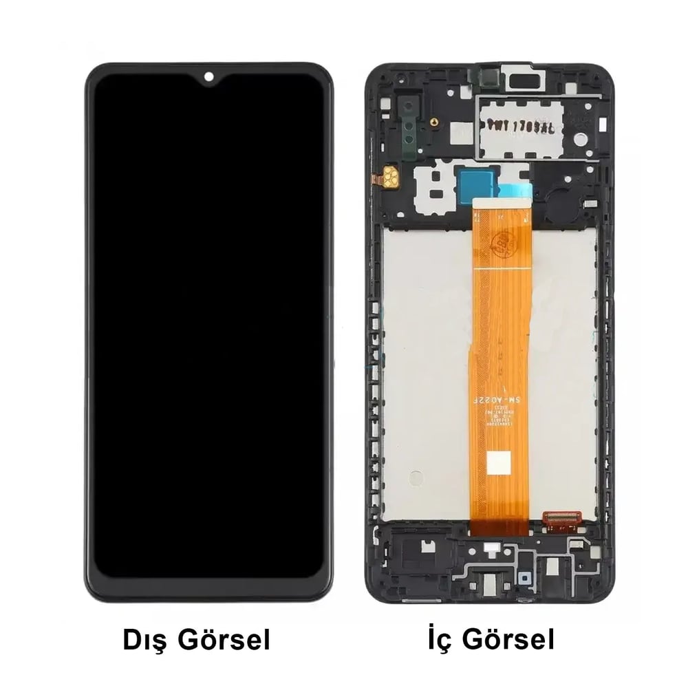 Teknonet Samsung Galaxy A02 Uyumlu Hk Lcd+Dokunmatik+Çıtalı NT-108160