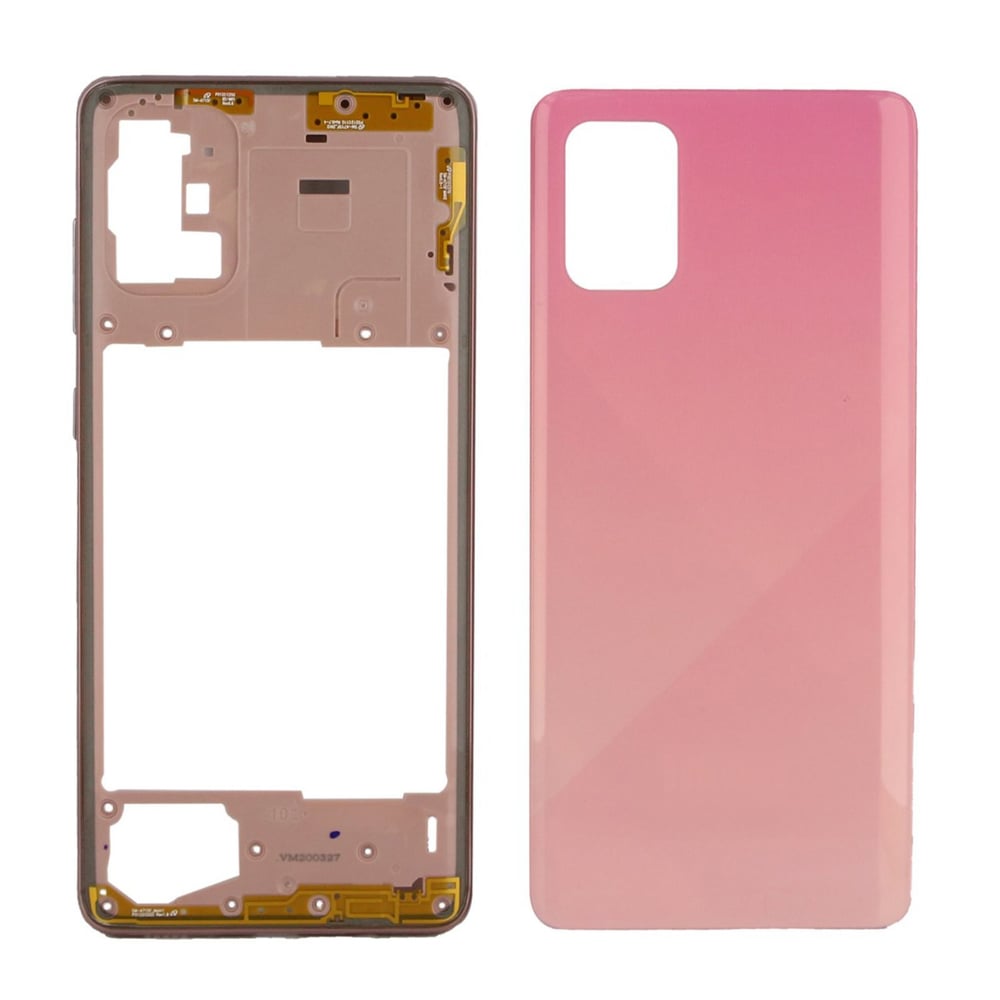 Teknonet Samsung Galaxy A71 Uyumlu Batarya Kapağı VR-21219
