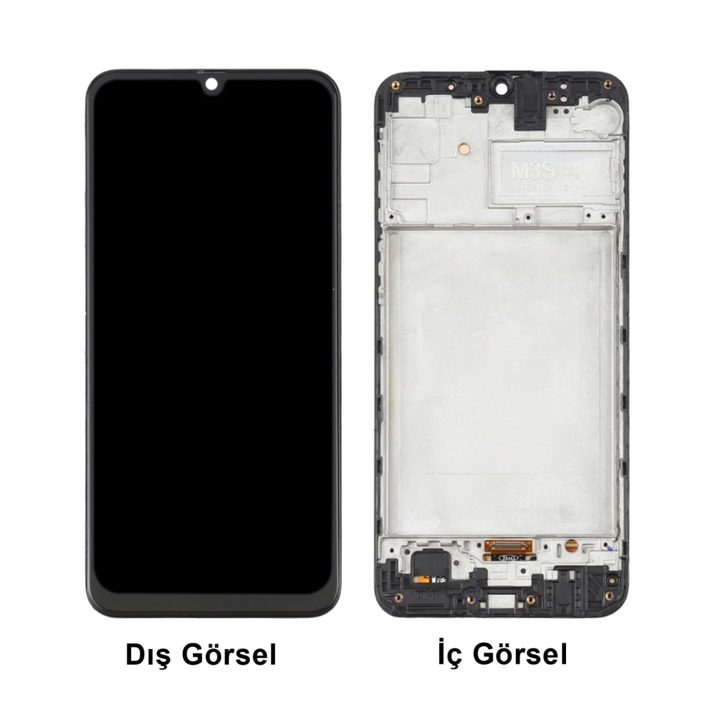 Teknonet Samsung Galaxy M21 Uyumlu Oled Lcd+Dokunmatik+Çıtalı NT-111971