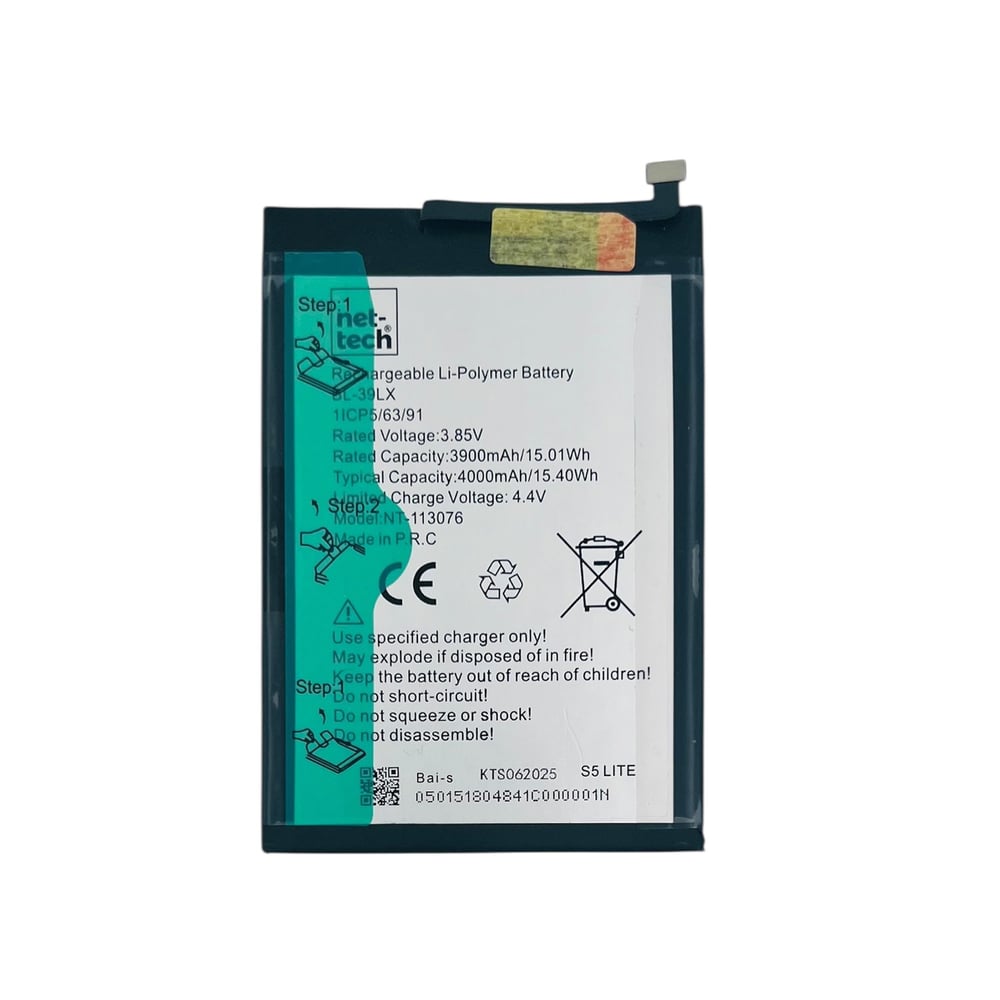 Teknonet Tecno Camon 12 Uyumlu Nettech BL-39LT 5000 MAh Batarya NT-113049