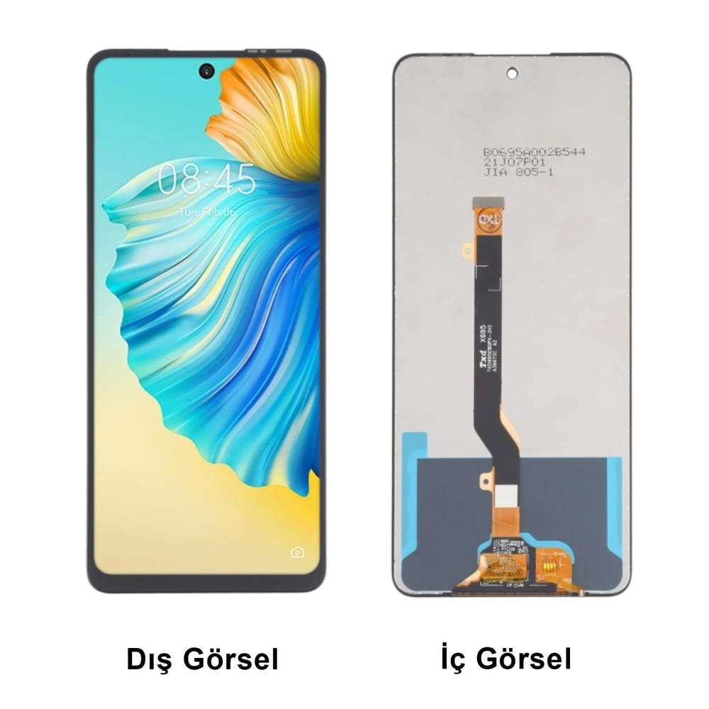 Teknonet Tecno Camon 19 Pro Uyumlu Org Lcd+Dokunmatik NT-115909