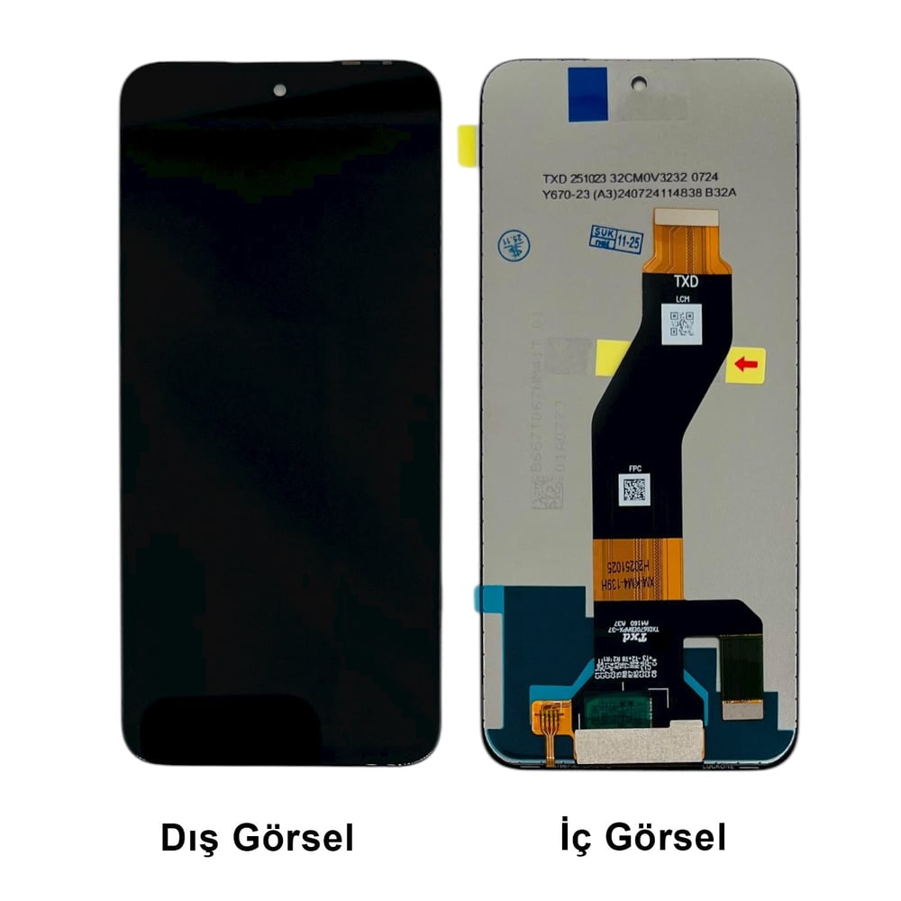 Teknonet Tecno Spark 40C Uyumlu Org Lcd+Dokunmatik NT-115589