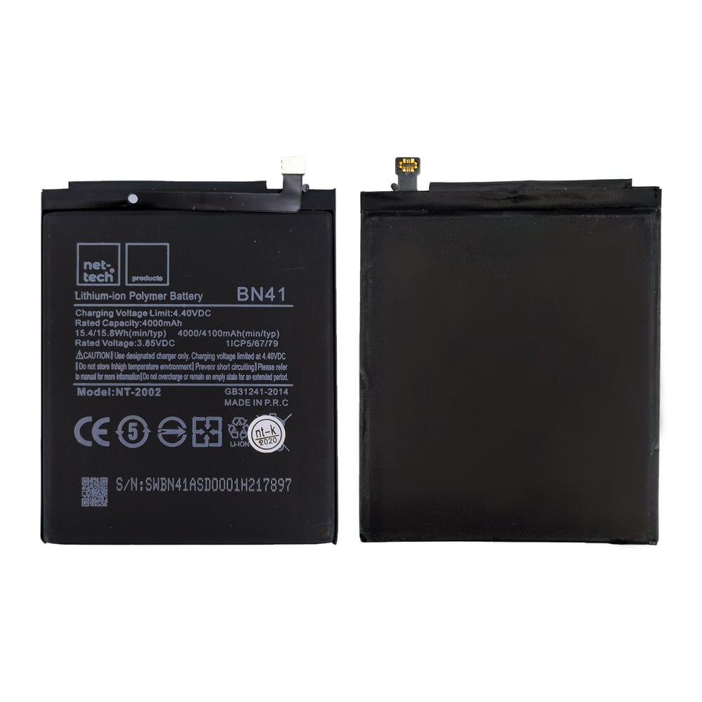 Teknonet Xiaomi Redmi Note 4 Uyumlu Nettech BN41 4000 MAh Batarya NT-82578