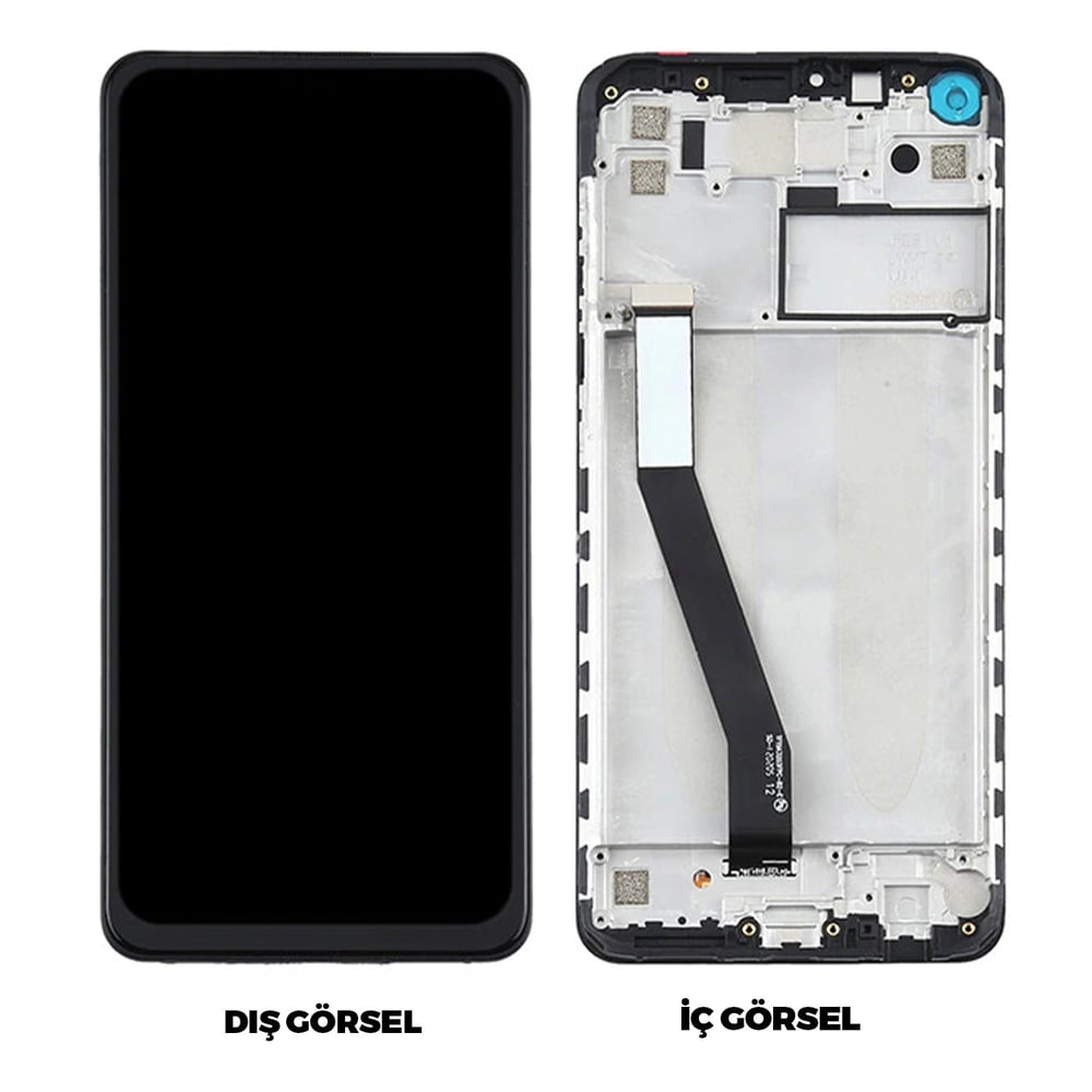 Teknonet Xiaomi Redmi Note 9 Uyumlu Org Lcd+Dokunmatik+Çıtalı NT-92258