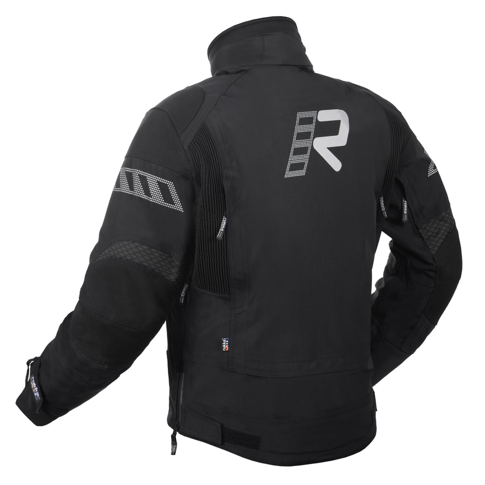 Armageddo-R Gore-Tex Pro Erkek Kışlık Motosiklet Montu Siyah/Beyaz-990