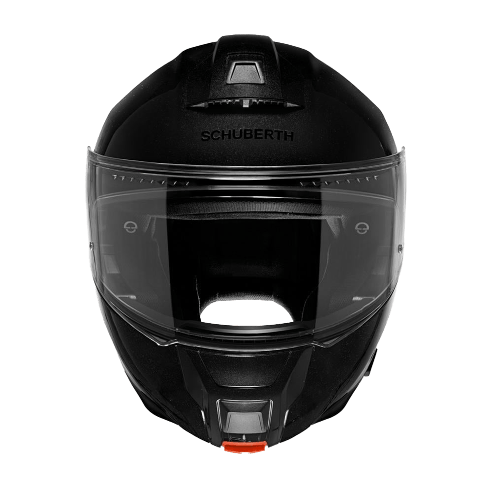 C5 Çene Açılır Motosiklet Kaskı Glossy Black