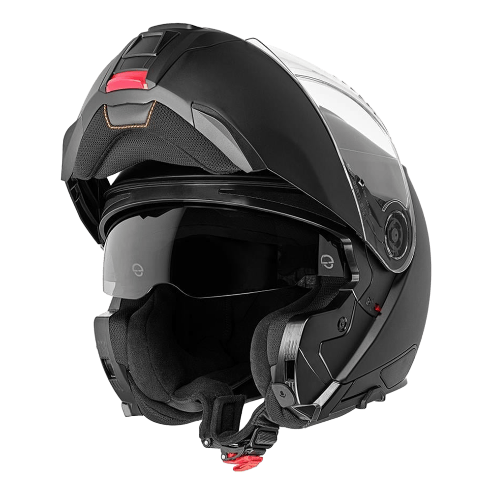 C5 Çene Açılır Motosiklet Kaskı Matt Black