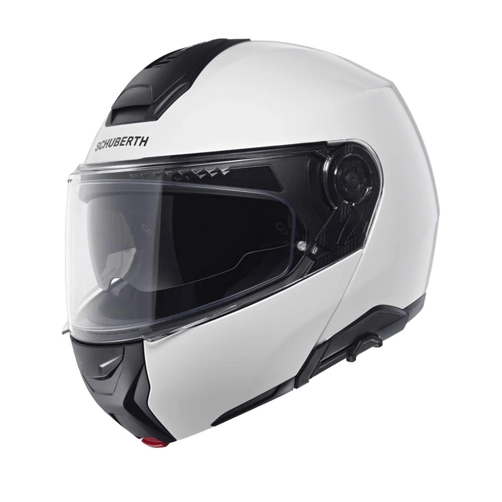 CONCEPT Çene Açılır Motosiklet Kaskı Glossy White